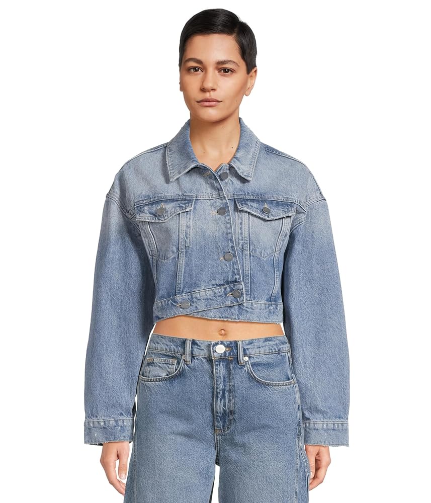 Amazon.com: AllSaints Women's AKI Crossover Jacket, Light